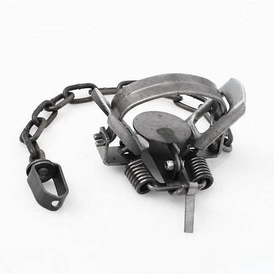 Outdoor Metal Coil Spring Trap for Fox Bobcat Vole Skunk Muskrat Rabbit Pest Control Garden Tool
