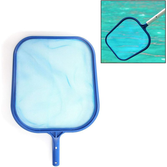 Professional Plastic Screen Net Skimmer Clean Tool for Swimming Pool Pond Hot Tub Fountain Fish Tank Blue