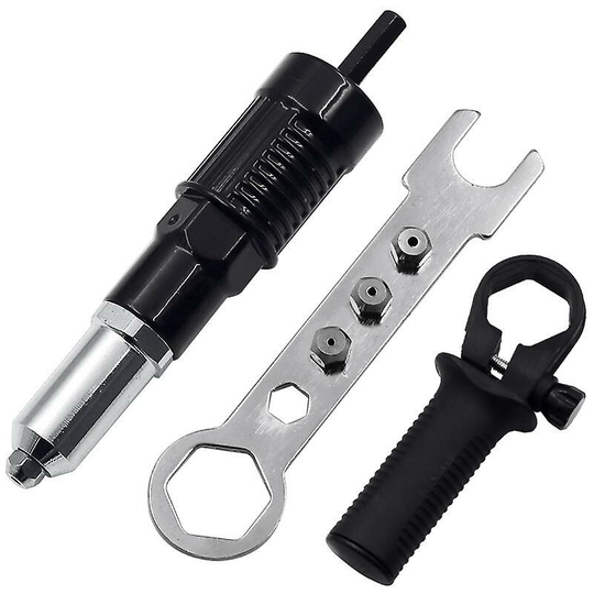 Electric Rivet Nut Gun Riveting Tool Cordless Riveting Drill Adapter Insert Nut Multifunction Tool Nail Gun Auto Rivet4-20mm