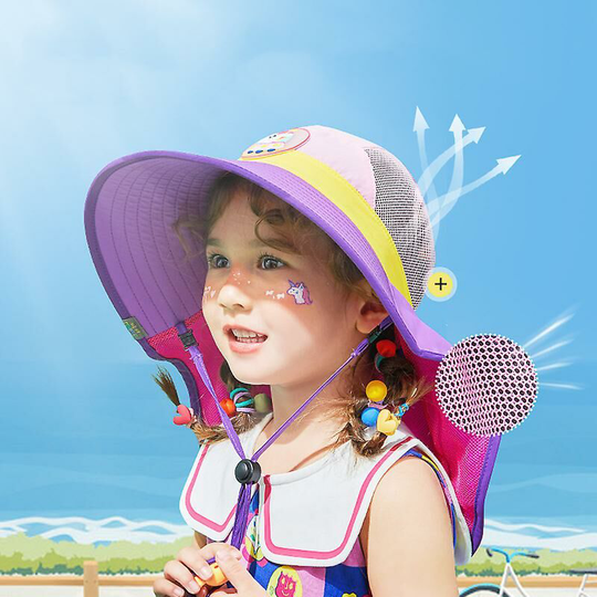 Child Boy Girl Sun Panama Hat For Kids Big Brim Bucket Cap Floppy Summer Fashion Adjustable String 6 Months To 18 Years Old Thsinde