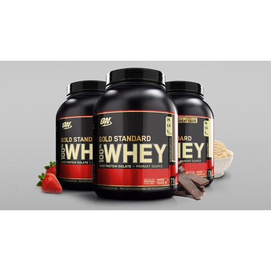 (Vanilla Ice Cream ) Optimum Nutrition Gold Standard 100% Whey 2.27kg