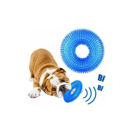 Echoo - Dog Toy, Squeak Toys for Dogs, Durable Chew Toys for Dogs, Water Pool Toy for Small Dogs, Dog Toys for Boredom, Teeth Cleaning, Natural