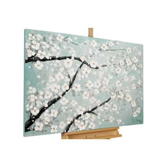 Hand -painted acrylic painting New Life