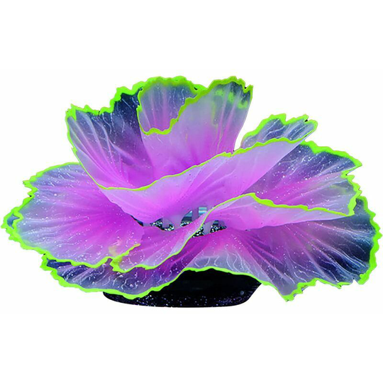 Aquarium Fluorescent Decorative Plants - Artificial Aquarium Plants (Purple)