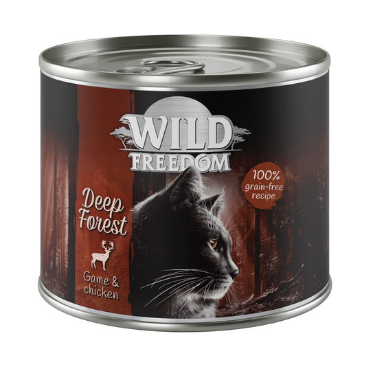 Wild Freedom Adult 6 x 200g - Deep Forest - Game & Chicken