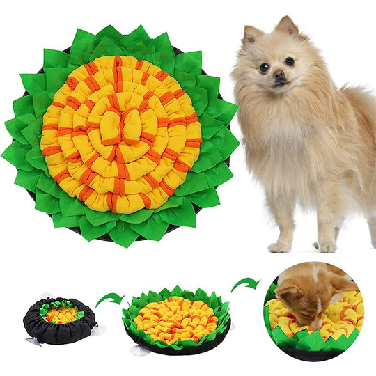 Readcly - Dog Snuffle Mat Snuffle Mat, Snuffle Mat for Dogs, Sniffing Mat Toys, Dog Trainer Mats Snuffle Mat Slow Feeding Toy Dog Sniffing Mat