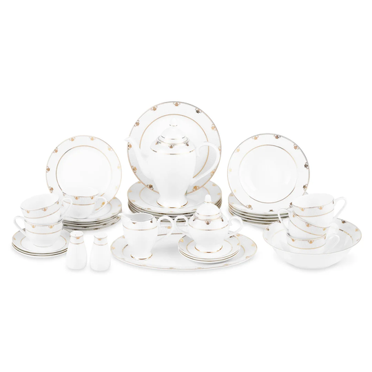 Conde 37 Piece Dinnerware Set, Service for 6
