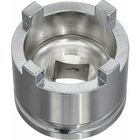 43mm Motorcycle Swingarm Castellated Locknut Socket - 4 Pin / Tooth 1/2' Drive