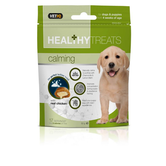 VetIQ Healthy Treats Calming For Puppies 50g (Pack of 6)