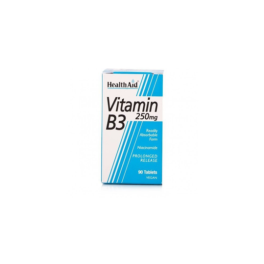 Healthaid Vitamin B3 (niacinamide) 250mg - Prolonged Release Tablets 90