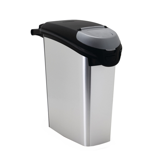 Curver Metallic Dry Dog Food Container - 10kg capacity