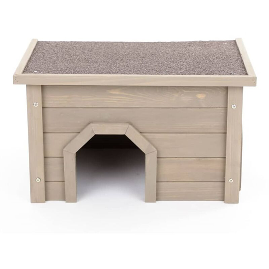 Trixie - Outdoor House for Small Animal 50x30x37 cm Grey-Green Green