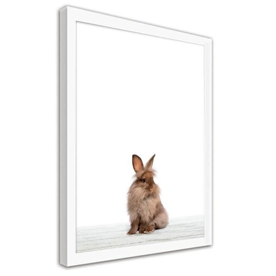 'Rabbit 2' - Picture Frame Photographic Print on Paper