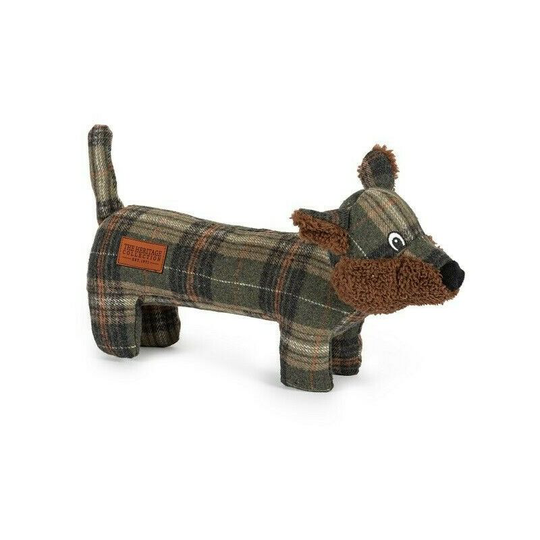 Tweed Fox Plush Dog Toy (One Size) (Brown) - Brown - Heritage