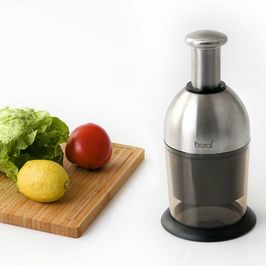 Benobby Kids - Vegetable Onion Chopper - Stainless Steel Nut Chopper Manual Hand Chopper