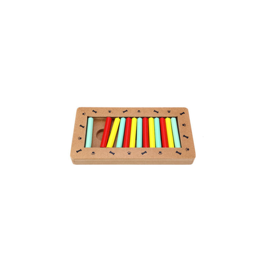 Ethical pet interactive food finding wobble bone toy puzzles can improve your dog's iq, especially for food training - Rectangle