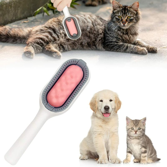 Pet Brush Dogs and Cats Comb, Massage Combs, Grooming Brush, Tool for Dogs and Cats Hair Removal, for Removing Loose Undercoat, Mats, Tangled Hair