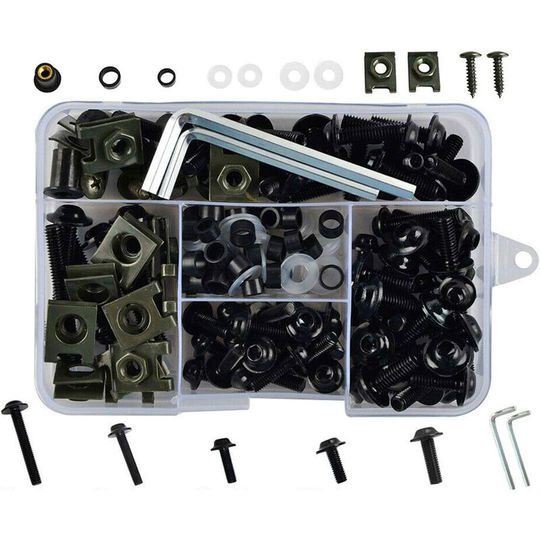 177 Pcs/Set Fairing Bolts And Nuts Kit
