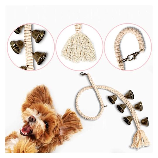Doorbells, Dog Bells for Potty Training, Pet Supplies, Dog Bells for Outings Bronze