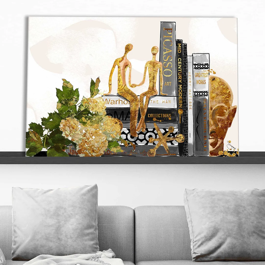 Masters of Modern Art 2 by Jodi - Wrapped Canvas Painting Print