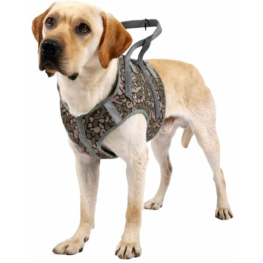 Dog Harness with Handle for Medium and Large Dogs Training Walking Pet Reflective Vest