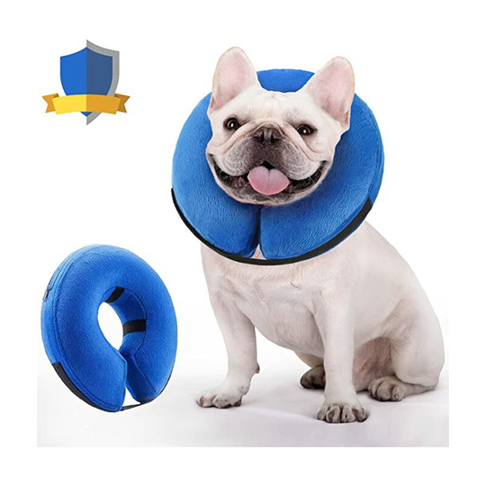 Dog Cones After Surgery, Protective Inflatable Dog Collar Pet Recovery Collar Soft Pet Cone for Small Medium or Large Dogs and Cats Anti-Bite Lick