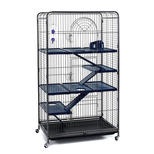 Blenheim Extra Large Tall Rat Ferret Chinchilla Cage 140cm Black