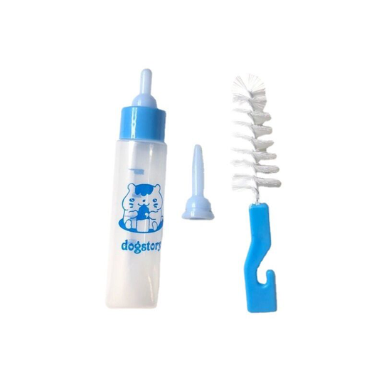 Kitten Puppy Hamster Rabbit Dog Breast Feeding Bottle Nipple Brush