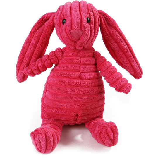 Pet dog toy, fighting teeth, venting training, corduroy monkey pig vocalization plush toy, a rabbit