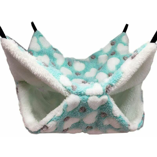 Monly - Small Pet Cage Hammock, Hammock, Hammock, Guinea Pig, Warm Bedding for Chinchilla, Hamaster, Squirrels, Other Small Animals, 34 x 34cm (l x