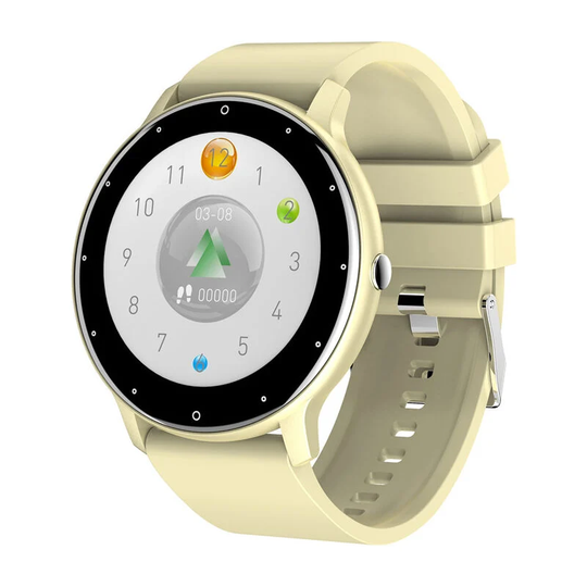 Ilovemilan - Smart watch heart rate sleep monitoring Tiktok smart bracelet ZL02D waterproof smart sports watch ZL02, yellow