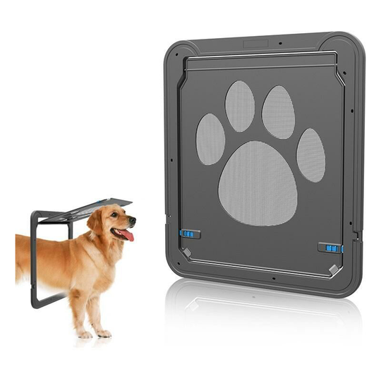 Pet Door, Solid Design, Easy Install, 37cmW*42cmH,Convenient, Original 2 Way Pet Door, Fast Installation, Easy Fitting, 2 Way Locking, Cat ,dog for