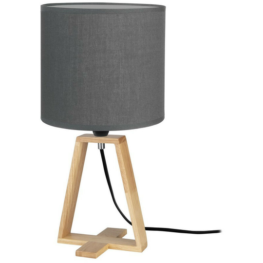 Forlightlighting - Forlight Nuts - Table Lamp Drum Shade E14 40W Grey