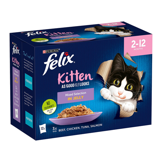 Felix Kitten As Good As It Looks - Saver Pack: Mixed Selection (24 x 100g)
