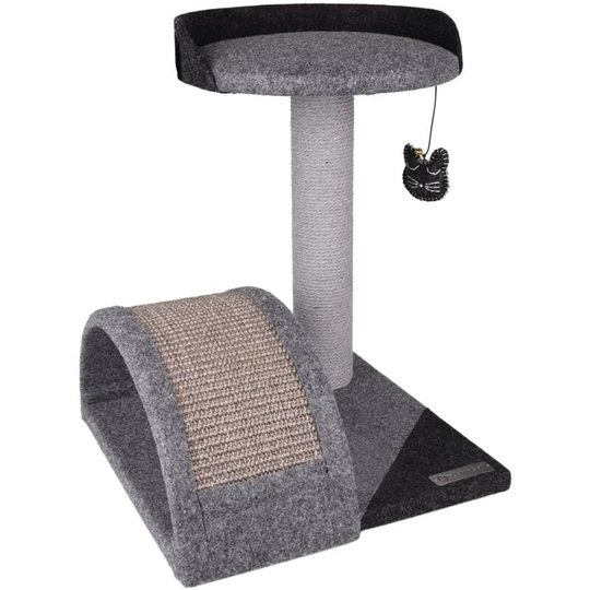 Cat Scratching Tree Gene Grey 35x35x45 cm Flamingo Multicolour
