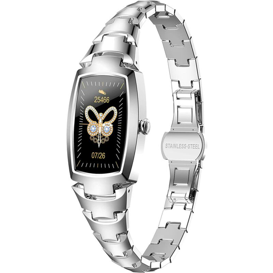 Women Smartwatch with Feminine Function, IP67 Waterproof Sports Smartwatch, Heart Rate and Blood Oxygen Monitor, Calorie Pedometer, Fitness Watch for