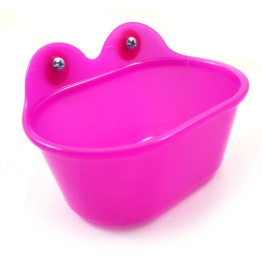 Bird Cage Multifunctional Bird Feeder - 1 Piece Bird Accessories Parrot Basin Hanging Box for Small Birds, Finches, Red Canaries