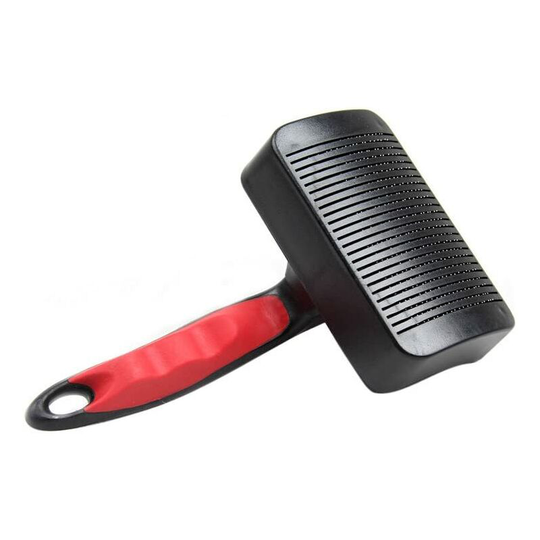 Brush for Dogs and Cats, Straightening Brush Hair Grooming Accessory Comb with Self-Cleaning Retractable Teeth Suitable for Pets with Short and Long