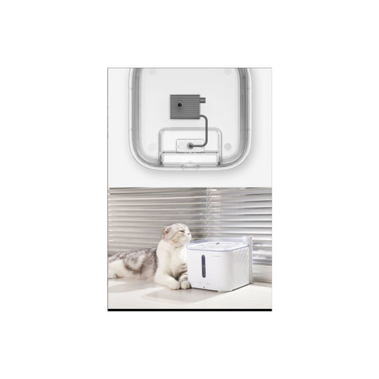 Thsinde - Cat drinking fountain, dog water dispenser, 2L cats dog water fountain, intelligent, extremely quiet, hygienic water dispenser Drinking