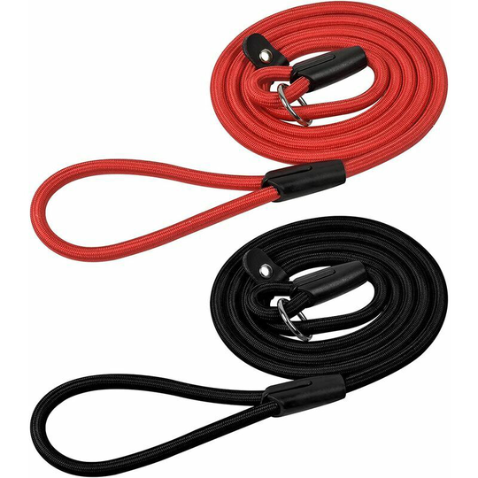 Deckon - 1 Pieces Dog Leash Rope, Nylon Dog Leash, Soft Strong Rope, Anti-Pull Leash, Dog Training Leash, Dog Leash Collar for Small Medium Large