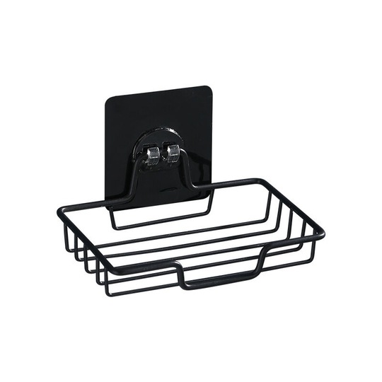 Household Stainless Steel Bathroom Rack Toilet Storage Hair Dryer Soap Dish