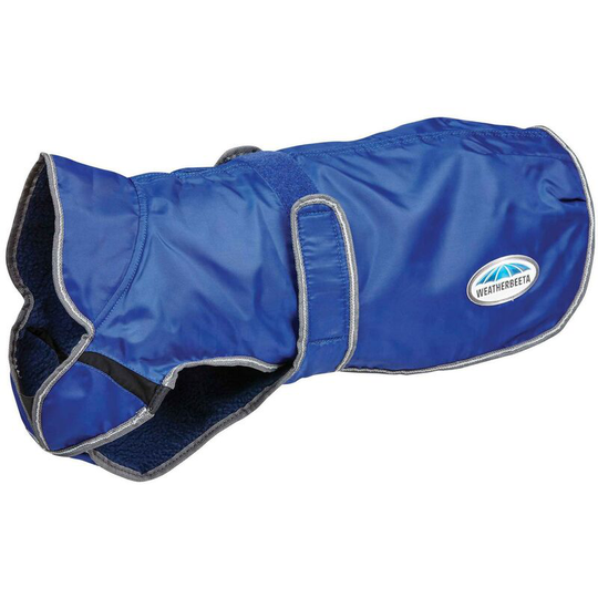 Weatherbeeta - Comfitec Windbreaker Free Deluxe Dog Coat (25cm) (Dark Blue/Grey/White) - Dark Blue/Grey/White