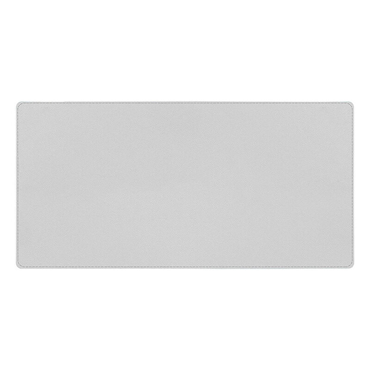 Asupermall - Double-Sided Mouse Pad Eco-friendly Cork pu Leather Desk Mat Waterproof Dustproof Mouse Mat for Home Office Game Grey