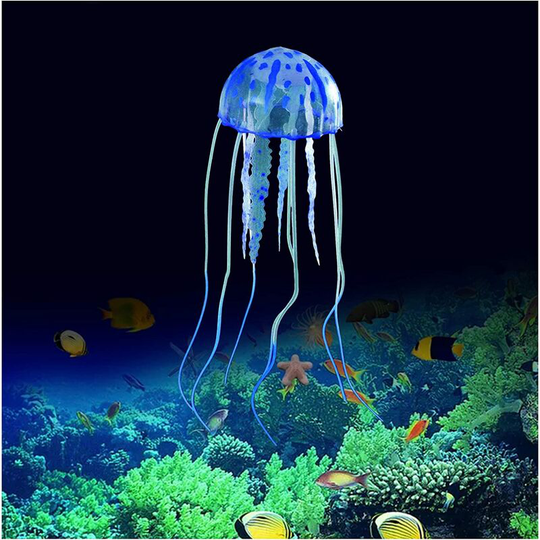 Gift - Jellyfish Decoration for Fish Tank, Jellyfish Plant Decoration Jellyfish Decoration for Fish Tank Suitable for Various Fish Tanks Aquariums