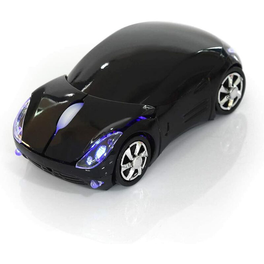 Soekavia - Wireless Mouse for Kids, 2.4G Wireless Mouse with usb Receiver, Car Wireless Mouse Bluetooth Optical Mouse 1600DPI for Laptop pc Tablet