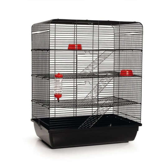Beeztees Rat Cage Remy Black 58 x 38 x 71cm
