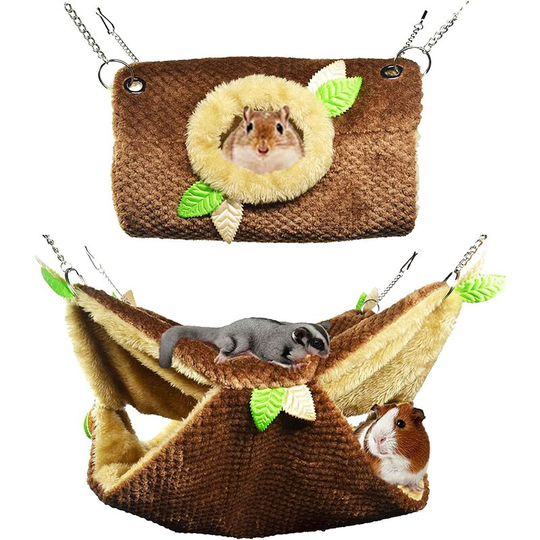 Hammocks for small animals, hammocks for hamsters and heat tunnels