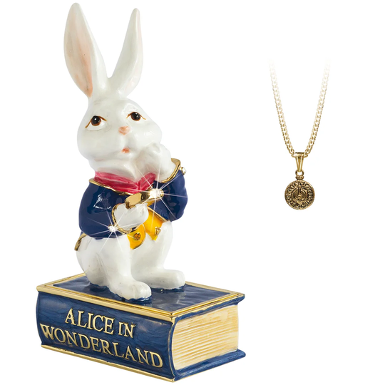 Deitz White Rabbit Decorative Box