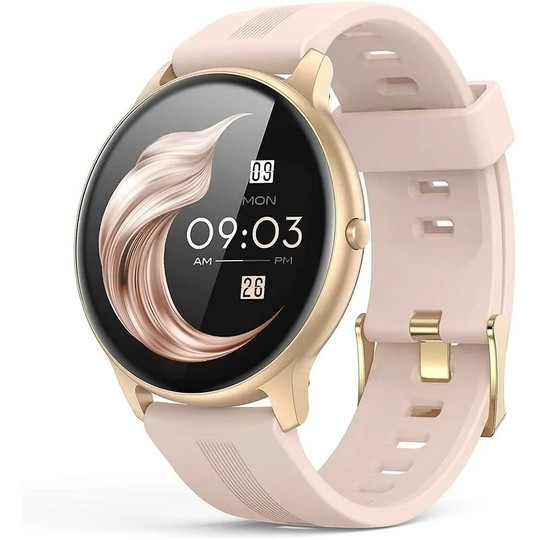 Thsinde - 1.3 Inch Bluetooth Sports Smart Watch With Heart Rate Monitor(pink)