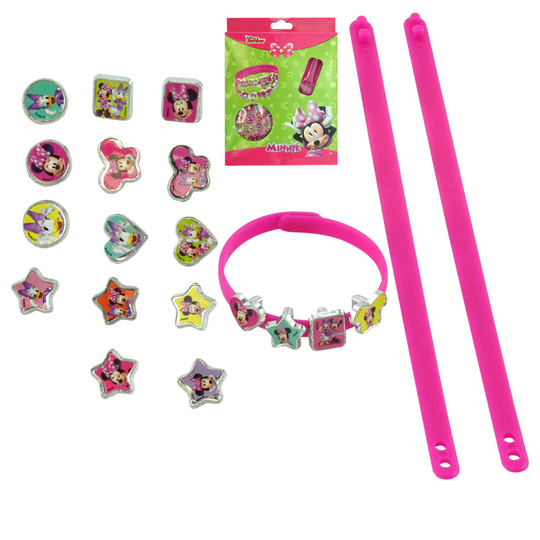 (Minnie Mouse) 21Pcs Bracelets Charms Girls Jewlery Xmas Gift